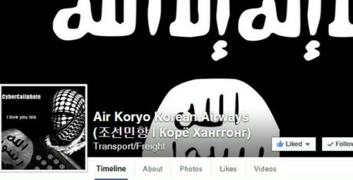 N.Korean airline Facebook page taken over by pro-ISIS hackers