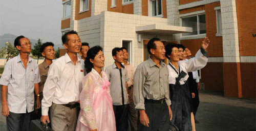 North Korean scientists move into grand-scale residential complex
