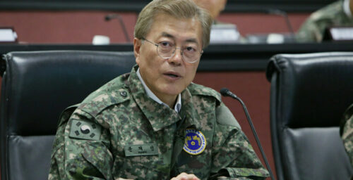 “Strong” sanctions should follow next N. Korean nuclear, ICBM test: Moon