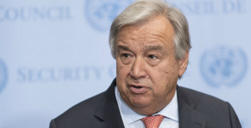 UN chief stresses need for diplomacy on North Korea
