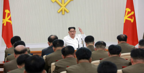N. Korean ruling party agrees to strengthen military, national security: KCNA