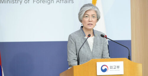 UN sanctions to stay in place until “concrete action” taken by N. Korea: FM Kang