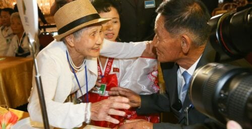 Divided families reunited in emotional event at North Korea’s Mount Kumgang