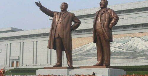 Bow to the leader: a history of North Korea’s iconic and ubiquitous Kim statues