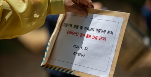 Border area officials visit defector’s house, ban fueling of anti-DPRK balloons