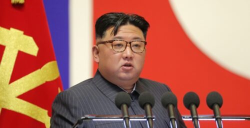 Kim Jong Un guides disaster prevention meeting as typhoon brings heavy rains