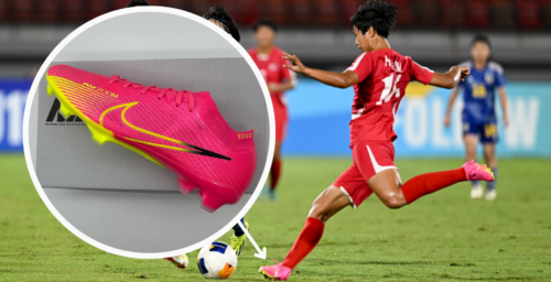 North Korea hypes domestic cleats, but its soccer stars still favor Nikes