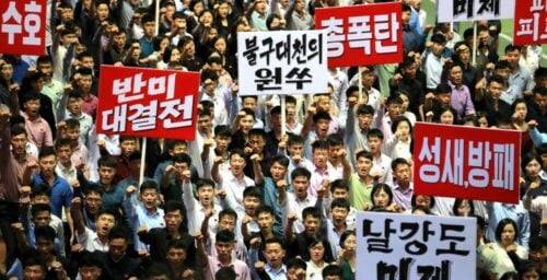 North Koreans vow to ‘annihilate’ America at anti-US rallies across country