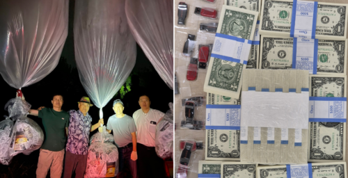 Defectors send balloons with anti-regime leaflets, cash and USBs to North Korea