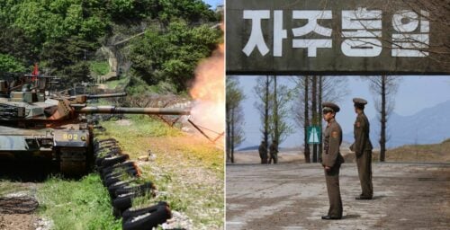 North Korea building apparent anti-tank barriers along border: ROK military