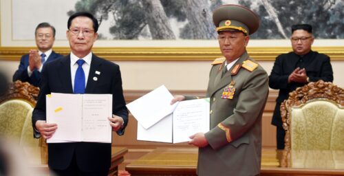 Seoul to suspend inter-Korean military pact over North Korean trash balloons