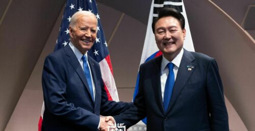 Yoon, Biden hail new nuclear guidelines to deter North Korea at NATO summit