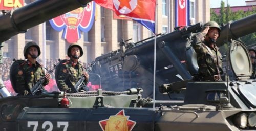 Signs of major upcoming military parade appear at North Korean training grounds