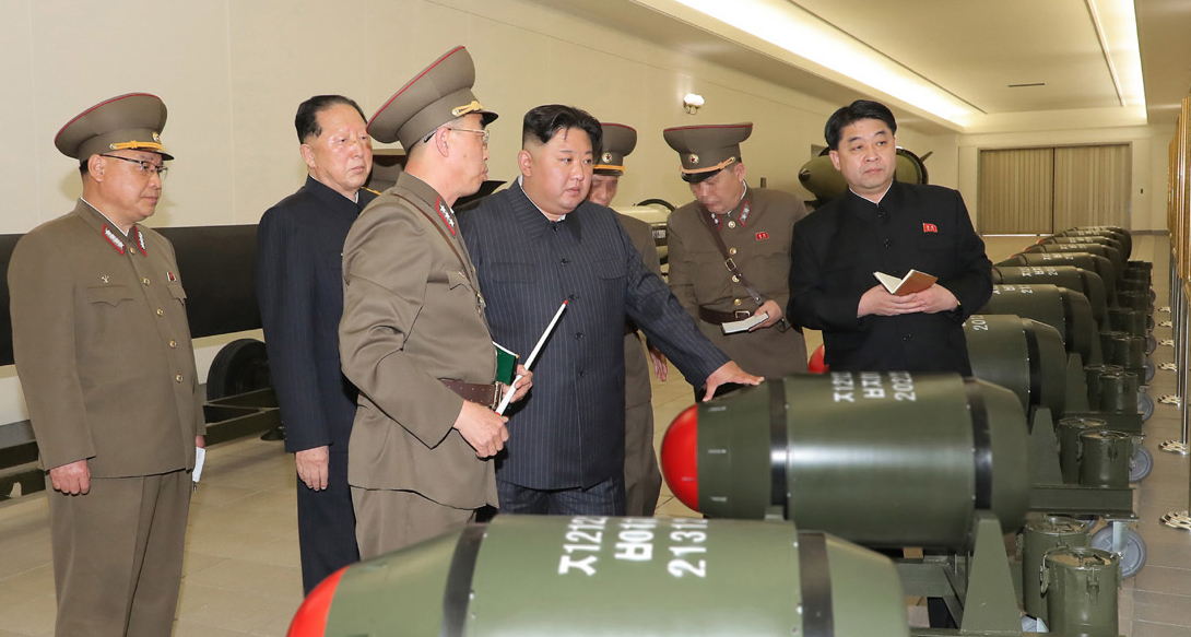With Warhead Inspection Kim Jong Un Flaunts Confidence In Tactical Nukes Nk Pro 