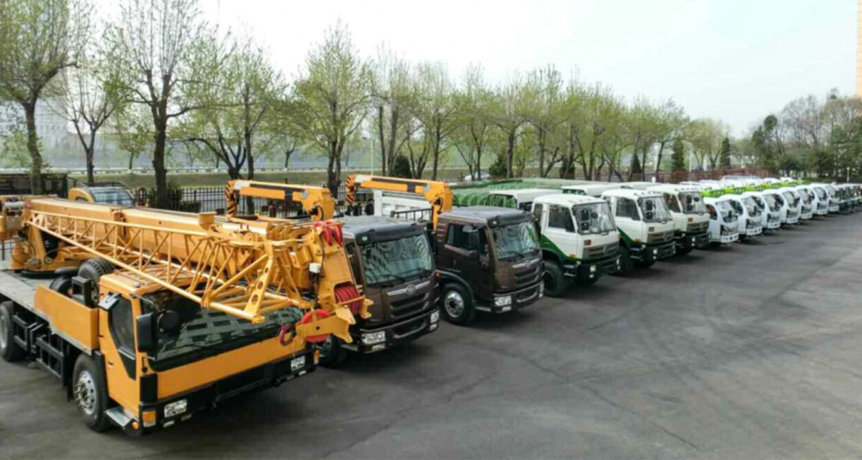 Rodong Apr14 2023 Pyongyang Gifts Chinese Trucks Vehicles Street Sweepers Featured 1255x670 