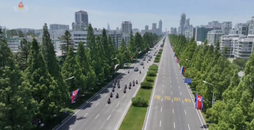 Empty streets suggest North Korea locked down capital for Putin’s state visit
