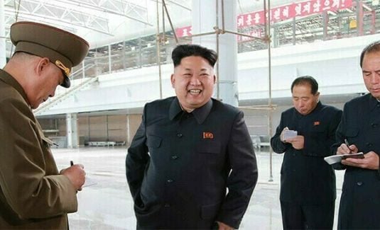 A Developmental Dictatorship With North Korean Characteristics NK News   Kimjongununhappy 535x325 