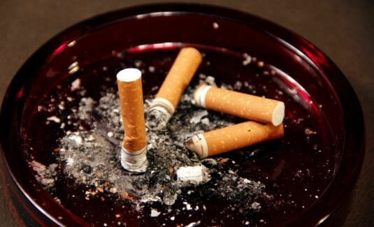 Hundreds of cigarette butts found in leaflet bundle: S.Korean police ...