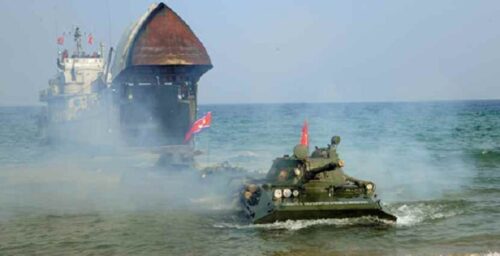 N.Korea conducts landing drill threatening to ‘liberate’ Seoul