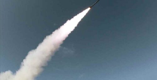 North Korea launches short-range missiles into East Sea
