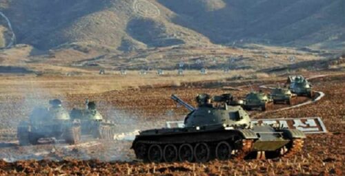 N.Korea conducts Russian format tank competition