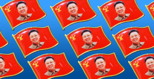 Kim Jong Il badges found in Incheon fake: South Korean media