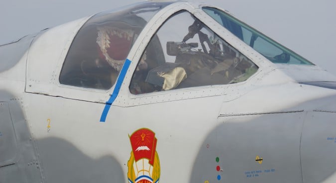 Su 25 cockpit | Photo credit: NK News