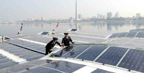 N.Korea starts solar-powered ferry shuttle service for Pyongyang
