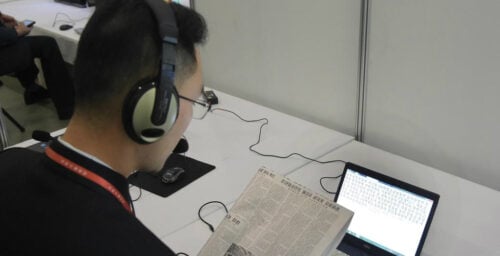 Facial, voice recognition software on display at North Korean IT exhibit