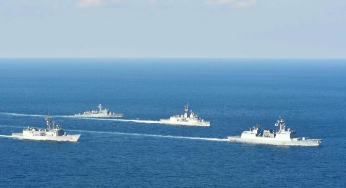 U.S., ROK, Australian navies conduct joint WMD-interdiction exercises