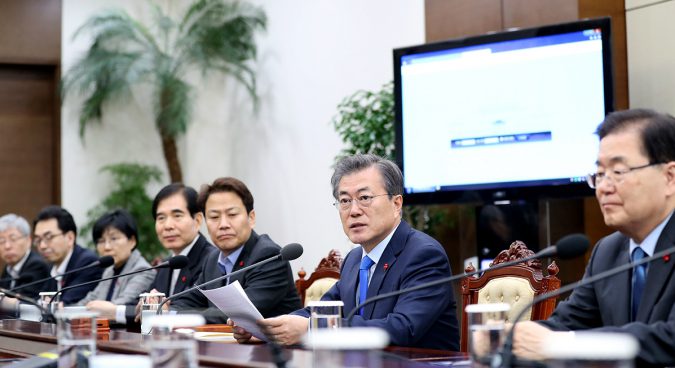 Moon urges South Koreans to support dialogue with North, PyeongChang cooperation