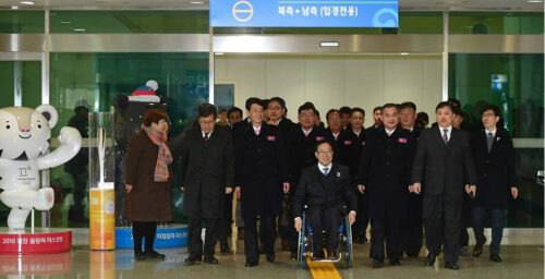 North Korean delegation arrives in South for country’s first Winter Paralympics