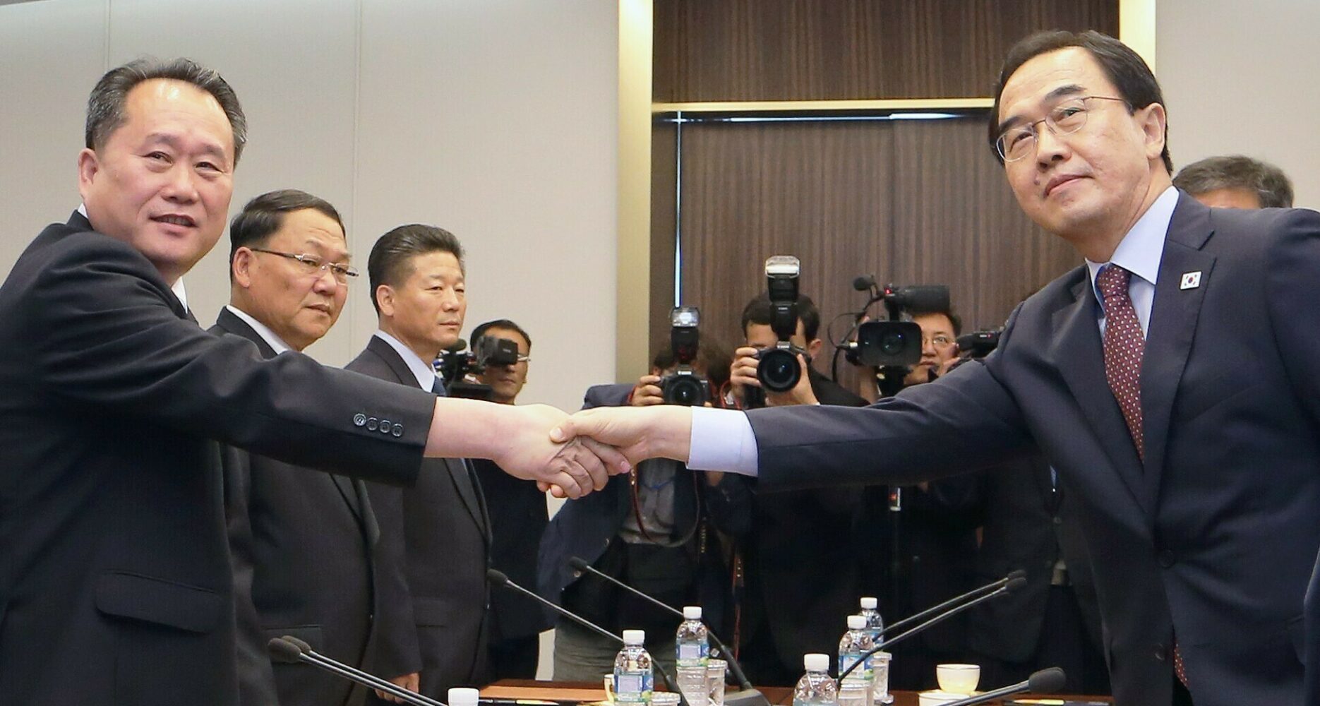 Two Koreas Begin High Level Talks At Panmunjom Nk News 