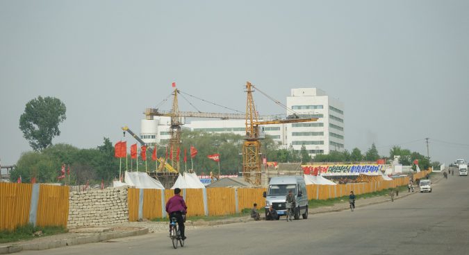 Despite sanctions, multiple new construction projects emerging in Pyongyang