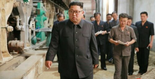 Kim Jong Un rebukes staff, government officials during factory visits in Sinuiju