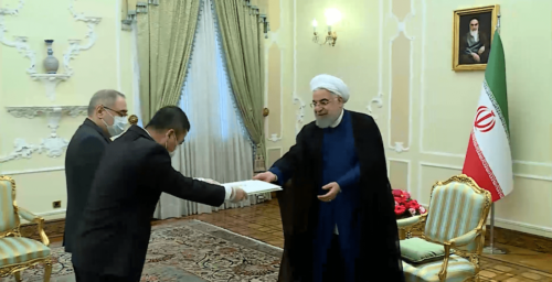 New North Korean ambassador to Iran meets Rouhani, talks “common enemy” U.S.