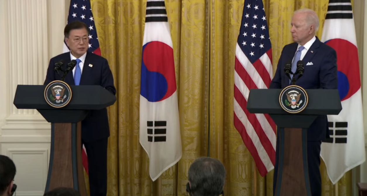 Biden And Moon Pledge Denuclearization Talks With North Korea 