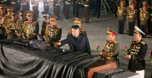 Kim Jong Un reappears after two-week break, visits cemetery on war anniversary