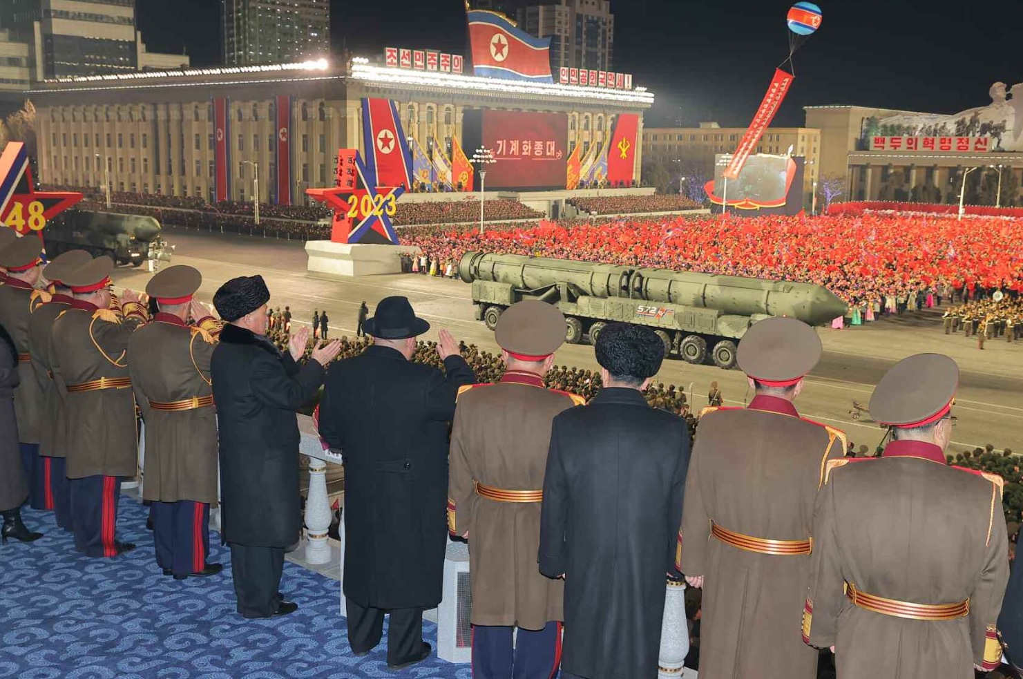 парад северная корея