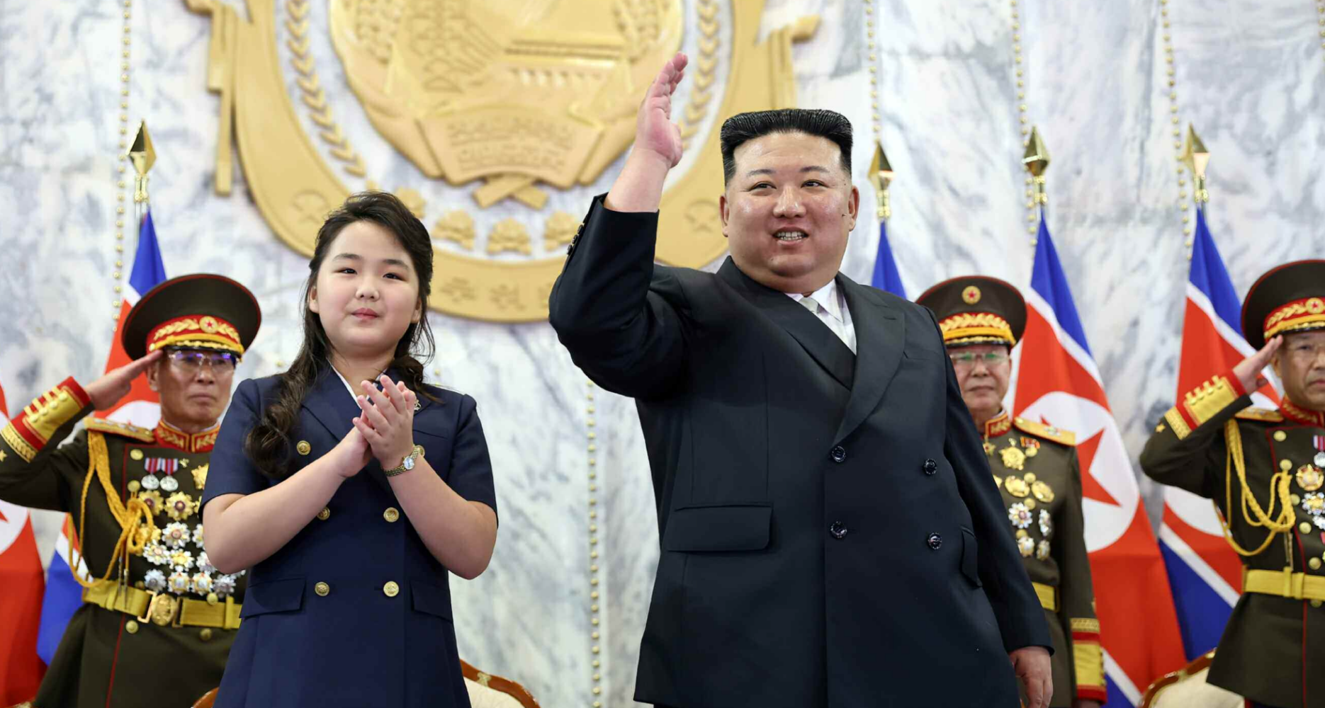 Kim Jong Un celebrates 75 years of North Korea with mass ‘militia ...