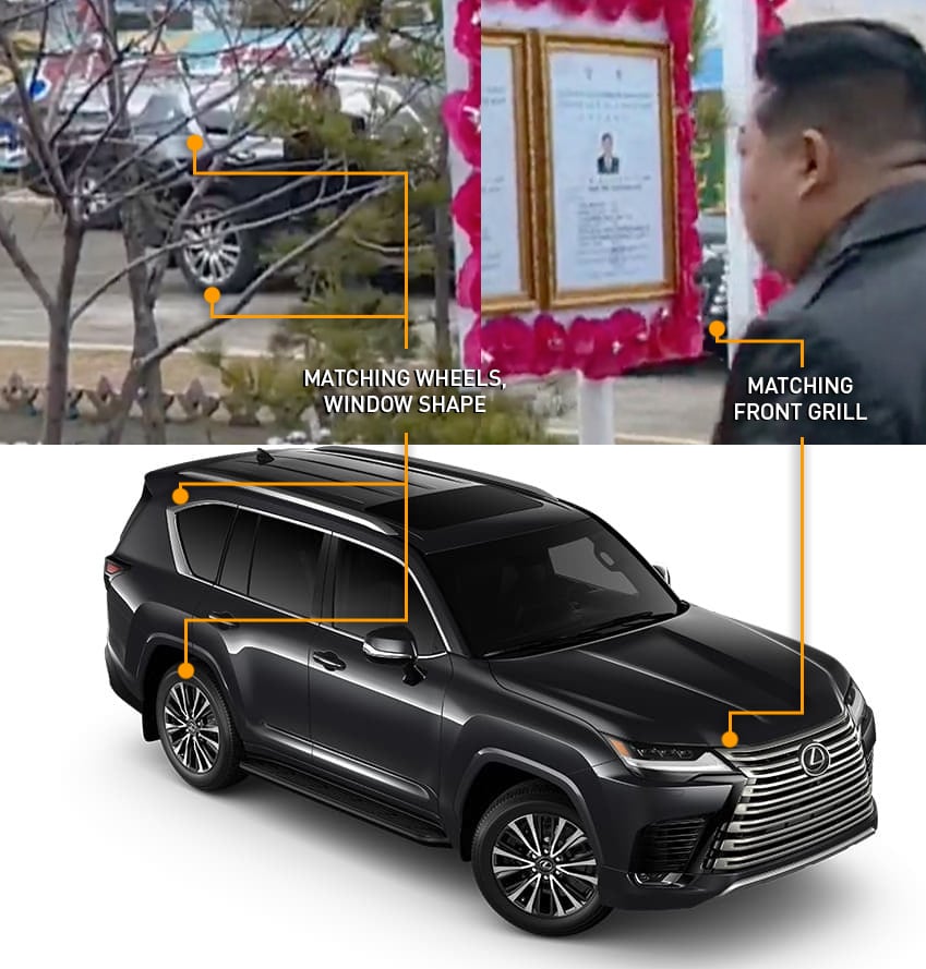 Kim Jong Un appears to import luxury Maybach, Lexus SUVs despite sanctions  | NK News