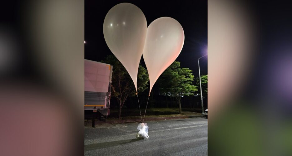 North Korea launches trash balloons toward South Korea: ROK military