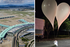 Incheon airport suspends flights after North Korean balloons endanger aircraft