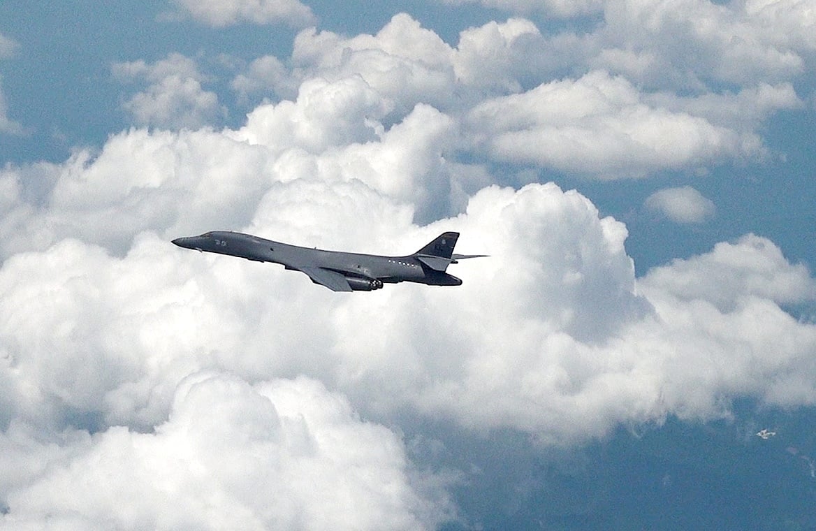 US B-1B drops bombs in joint drills with South Korea for first time in ...