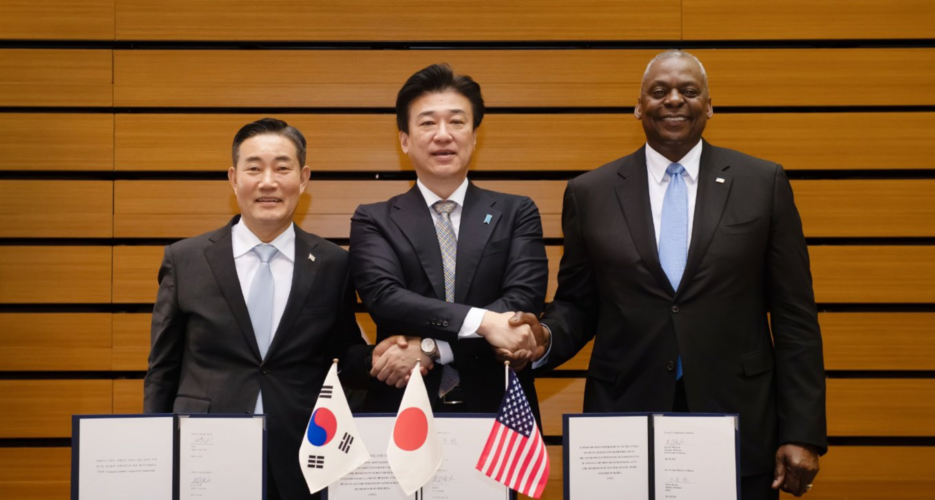ROK, Japan, US sign deal to ‘institutionalize’ military ties against North Korea