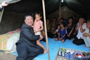 Kim Jong Un calls for sheltering flood victims in capital, rejecting foreign aid