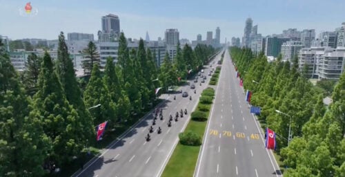 Empty streets suggest North Korea locked down capital for Putin’s state visit